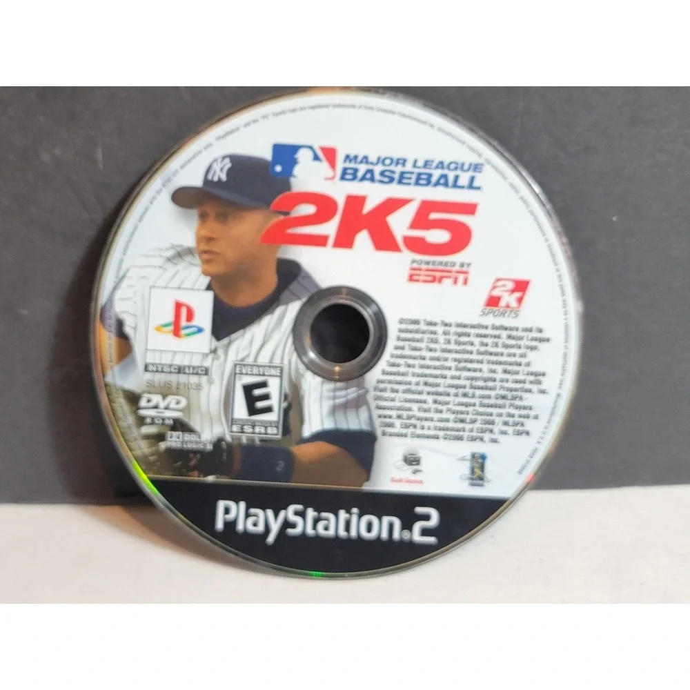 Major League Baseball 2K5 PS2 Playstation 2 Disk Only Tested & Working